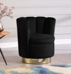 Picture of Velvet Swivel Accent Chair