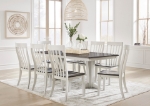 Picture of Gray Brown Dining Room Set