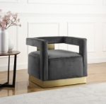 Picture of Velvet Accent Chair