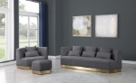 Picture of Velvet Sofa , Chair and Ottoman