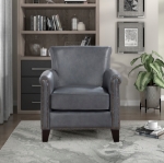 Picture of Genuine Leather Accent Chair