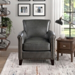 Picture of Genuine Leather Accent Chair