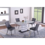 Picture of 47-63" Extendable Marbleized Dining Table