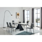 Picture of 99" Inch Extension Marble Dining Table