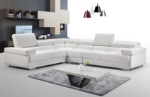 Picture of Genuine Leather Sectional