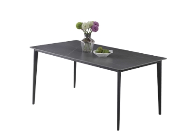 Picture of 35"x 71" Grey Marbleized Dining Table