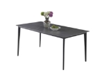 Picture of 70.87" Marbleized Sintered Stone Top w/ Safety Corners Grey Marbleized Dining Table