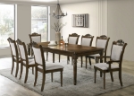 Picture of 86.5" Wood Dining Table Chestnut