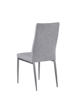 Picture of Light Gray Contour Back Chairs