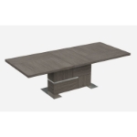 Picture of 79-98.5" Chestnut High gloss finish Dining Table