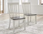 Picture of Grey Brown Dining Side Chairs