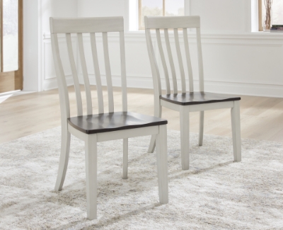 Picture of Grey Brown Dining Side Chairs