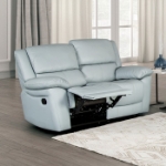 Picture of Genuine leather Manual Reclining Sofa, Loveseat and Chair