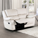 Picture of Genuine leather Manual Reclining Sofa, Loveseat and Chair