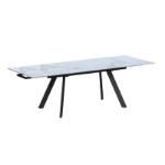 Picture of 63-78-94" Marbleized Extendable Dining Table