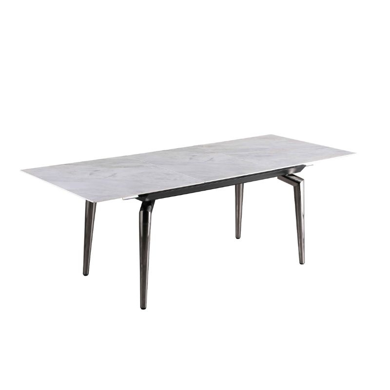 Picture of 63-87" Marble Extension Dining Table