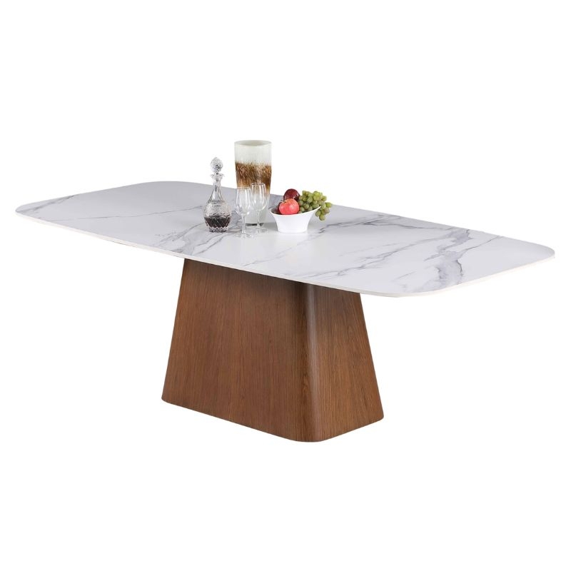 Picture of 90" inch Marbleized Dining Table