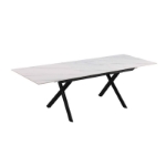 Picture of 71-94" Extendable Marbleized Dining Table