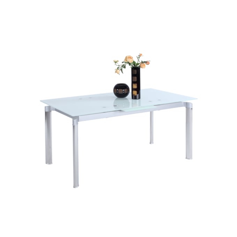 Picture of Extendible White Top Table  