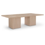 Picture of 108"-162"-216" Fluted Base Extendable Dining table