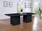 Picture of 108" Fluted Base Extendable Dining table