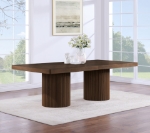 Picture of 144" Oak Veneer Dining Table