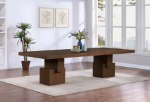 Picture of 96" to 144" Oak Veneer Extendable Dining Table