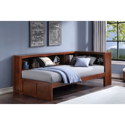 Picture of Twin Bookcase Corner Bed