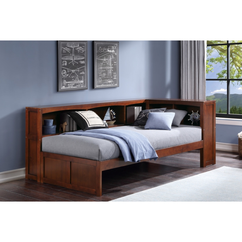 Picture of Twin Bookcase Corner Bed