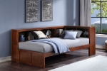 Picture of Twin Bookcase Corner Bed