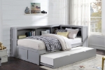 Picture of Twin Bookcase Corner Bed