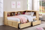 Picture of Twin Bookcase Corner Bed