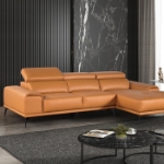 Picture of Genuine Leather Sectional