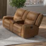 Picture of Genuine Leather Recliner Sofa , Loveseat and Chair