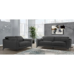 Picture of Genuine Leather Sofa and Loveseat