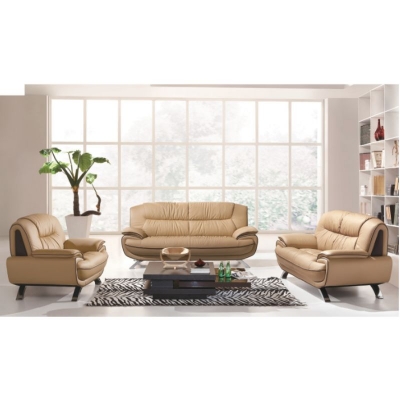 Picture of Genuine leather stationary Sofas, Loveseat and Chairs