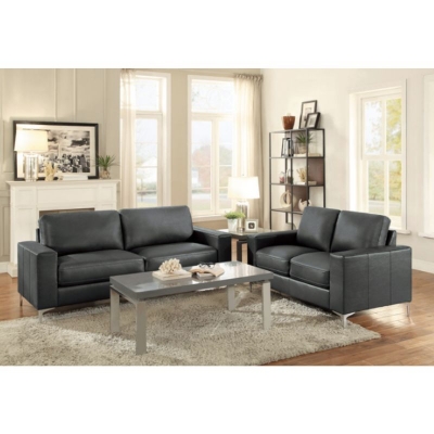 Picture of Bonded Leather stationary sofas