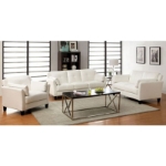 Picture of Bonded Leather stationary sofa