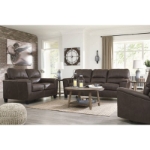 Picture of Faux Leather Sofa, Loveseat and Rocker Recliner