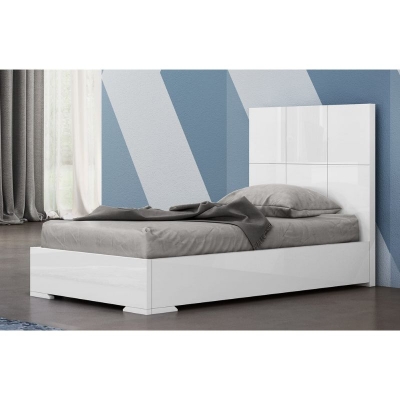 Picture of White Twin Bed