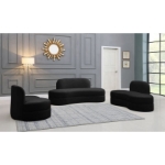 Picture of Velvet Loveseat, Sofa and Chair