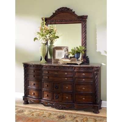 Picture of Dresser and Mirror