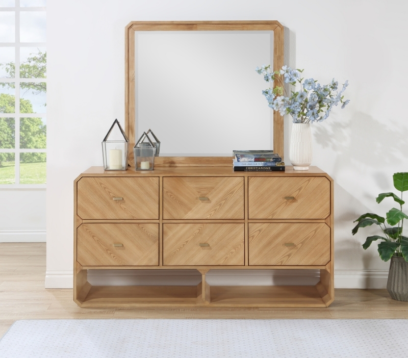 Picture of Dresser and Mirror