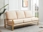 Picture of Gold/Silver Frame Velvet Full Size Sofa