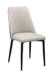 Picture of Matte black finish Dining Chair