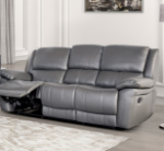 Picture of Genuine leather Manual Reclining Sofa, Loveseat and Chair