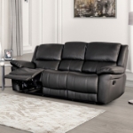 Picture of Genuine leather Manual Reclining Sofa, Loveseat and Chair