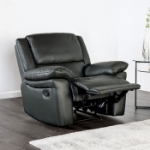 Picture of Genuine leather Manual Reclining Sofa, Loveseat and Chair