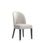 Picture of Leatherette and Velvet Upholstered Dining Chair