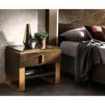 Picture of Wood veneer shiny finish Night Stand